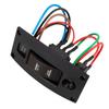 ABS Bilge Pump Switch LED Illuminated Switch Panel With Breaker LED Rocker Switch Boat Bilge Pump