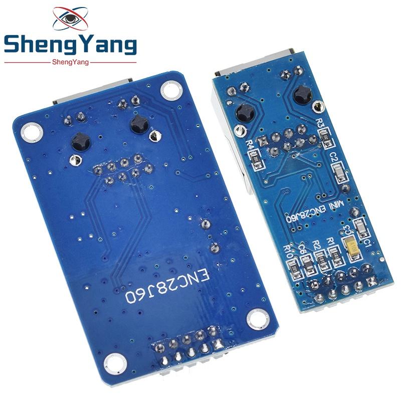 TZT 1/2/5PCS ENC28J60 LAN Network Module SPI Port For Arduino 51LPC AVR ARM PIC