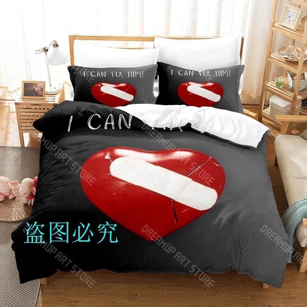 3D Print I Can Fix Him Bedding Set Single Twin Full Queen King Size Bed Set Adult Kid Bedroom Duvetcover Set