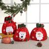 Bag Snowman Gifts Stockings Candy Bags Wrapping Pouch Xmas Drawstring Bags Christmas Gift Bag
