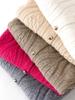 2024 Autumn/Winter Slimming V-Neck Hollow Knit Cashmere Cardigan