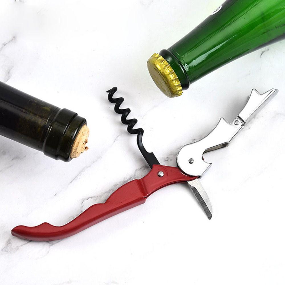 Multifunction Corkscrew Professional Beer Bottle Can Opener Bar Tool Wine Opener Bartender