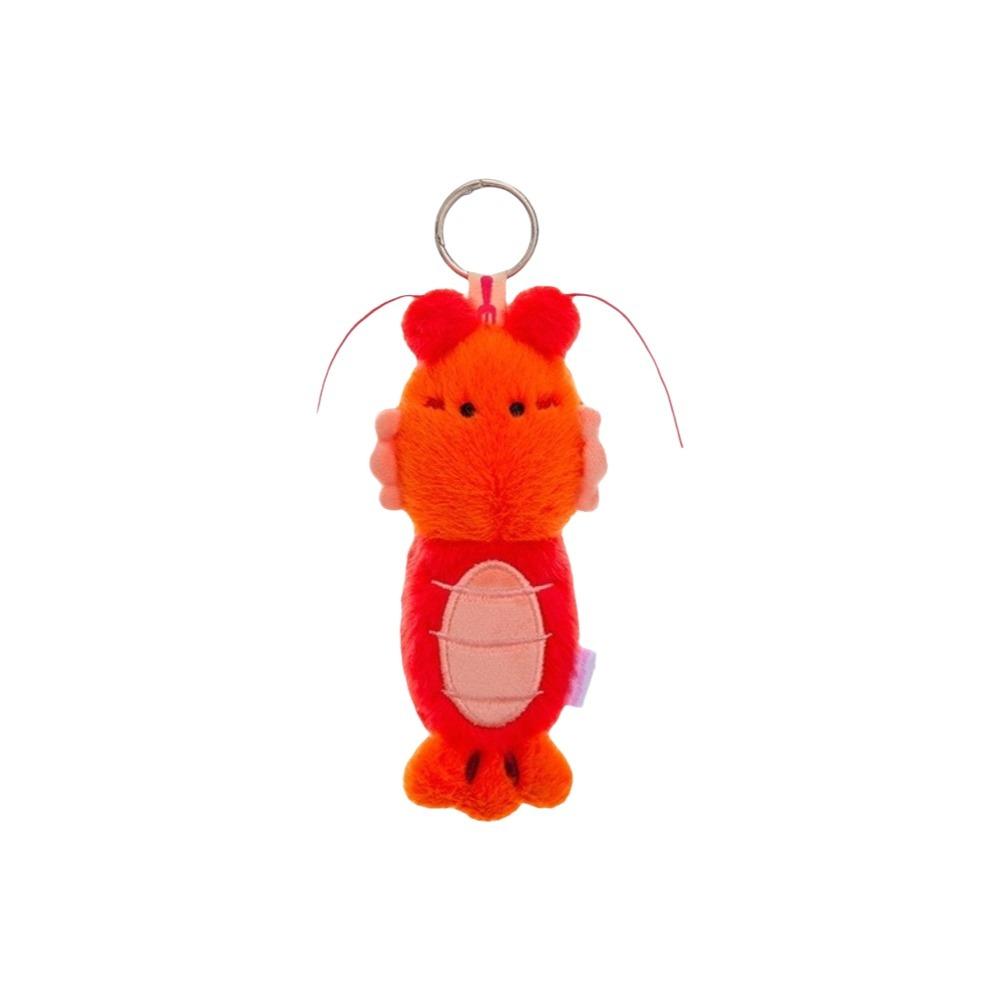 

Miniature Plush Food Pendant Cute Bag Delicate Decoration New Snack Keychain Fashion Accessories Mantis Shrimp