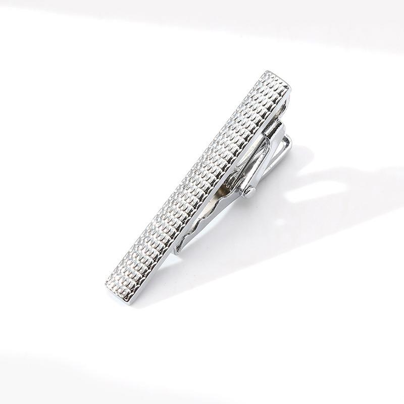 4CM Tie Clips for Men Tie Kit Pin Firm Men's Tie Clip LD08