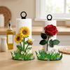 Animal Flower Pattern Floral Paper Towel Holder 2D Flat Tissue Holder  Apartment