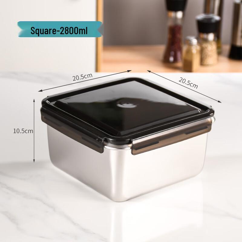 ZISIZ Stainless Steel Food Container