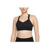 Nike Solid High Support Polstret Sports-BH med Frontglidelås Dameundertøy Svart DD0436-010