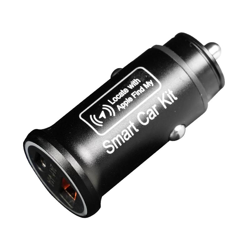 Car Charge GPS Locator Tracker 20W USB Phone Charger Fast Charging Type C QC3.0 With iPhone Find My Apple Official App