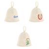3x Sauna Hat Russian Caps Saunahut Saunahattu Wool Felt Women Men