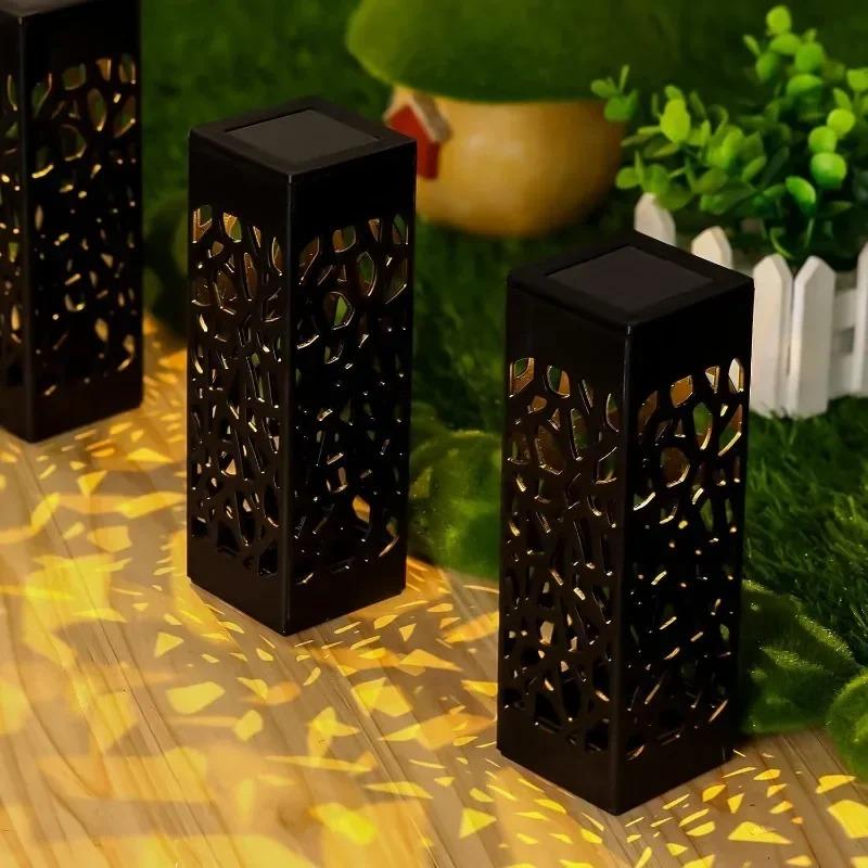 Solar Garden Light Waterproof Outdoor Lawn Lamp Garden Solar Spotlight Pathway Landscape Solar Underground Light Decor Street