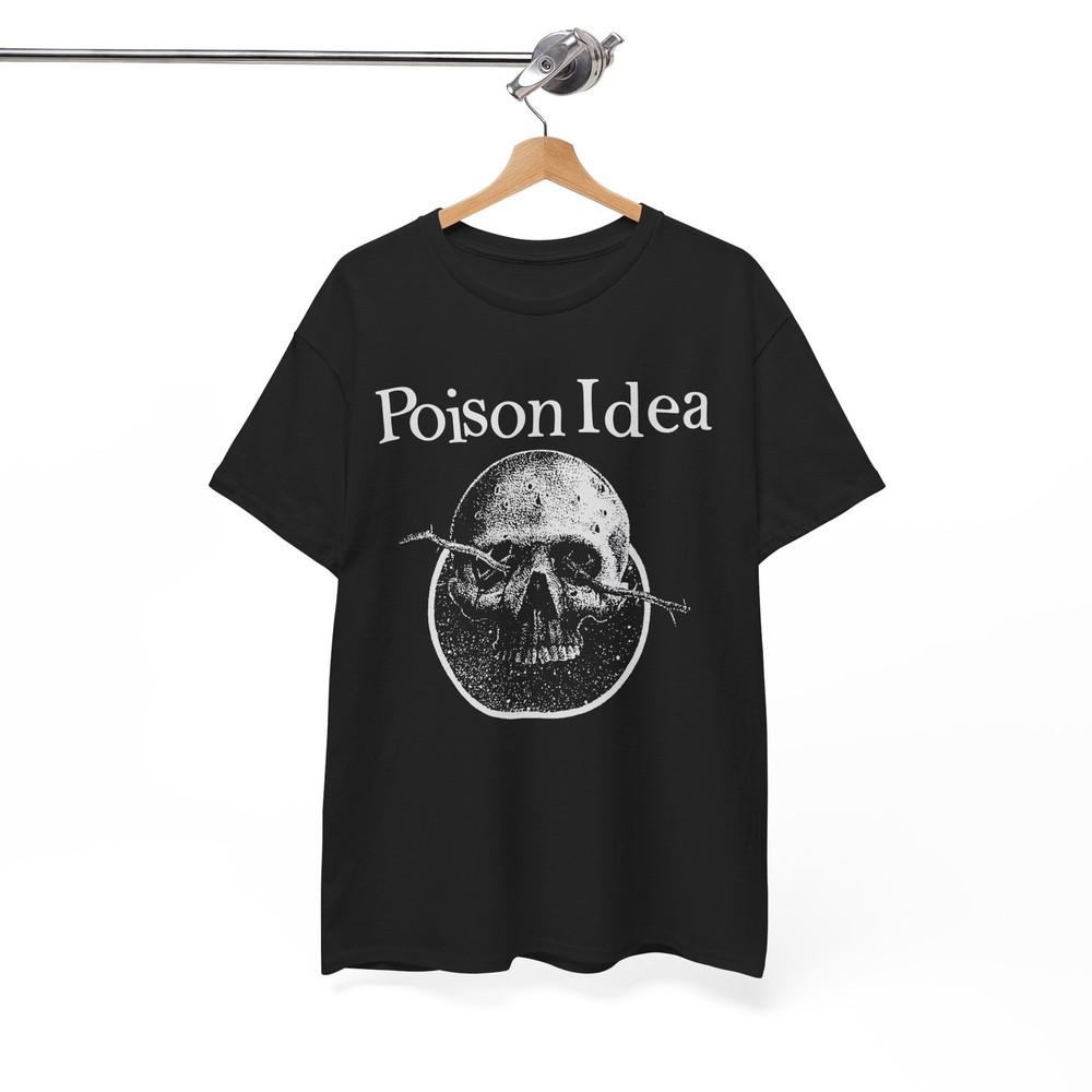 Poison Idea TShirt Punk Hardcore Negative Unisex Tee Unisex T-Shirt M