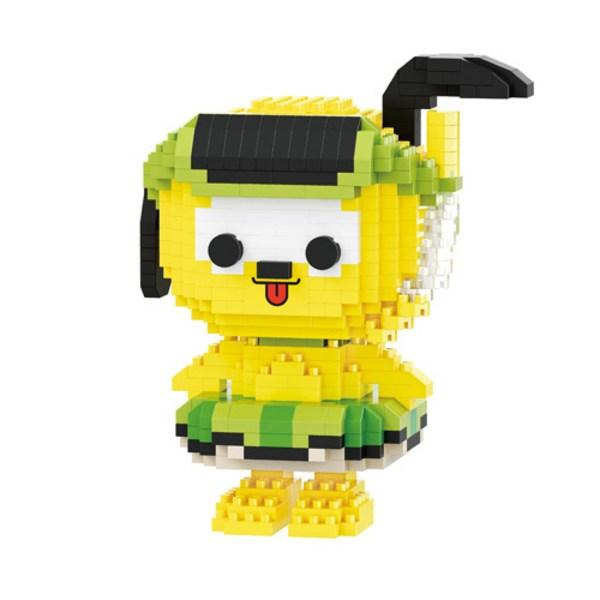 

LP Swim Yellow Dog Nanoblock Small, разноцветные, популярные корейские игрушки
