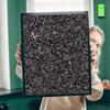 Revestimiento de mosaico con mica gris resinoso 7 kg duradero resistente a las heladas marmolita m45
