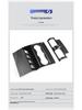 Land Rover Defender Armrest Box Rear Vent Decorative Kick Plate (Models 2020-2025)