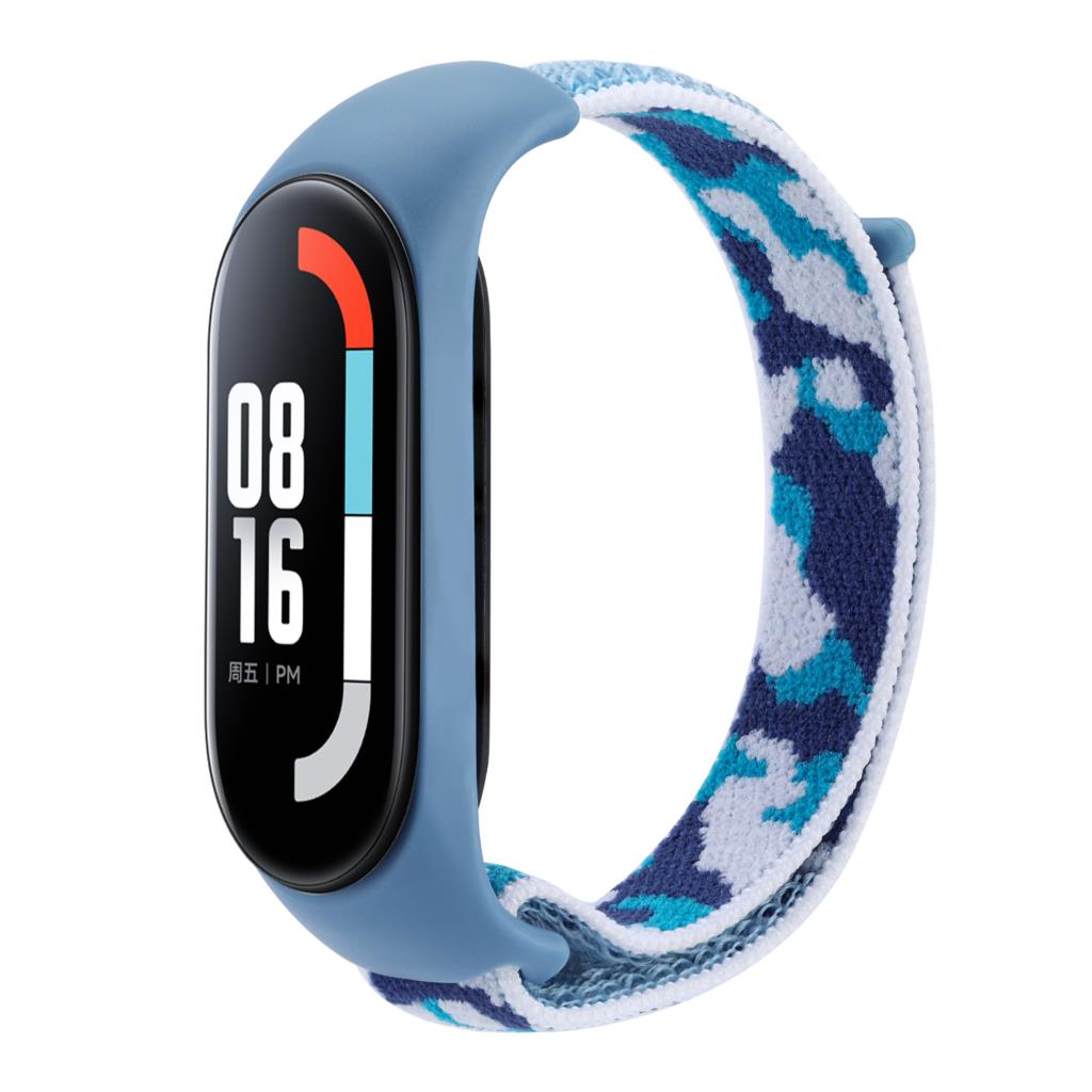 Bracelet for Mi Band 7 6 Strap Nylon Sport Loop Watch Belt Pulsera Correa Mi Band 4 Wristband for Xiaomi Mi Band 5 4 3 Bracelet