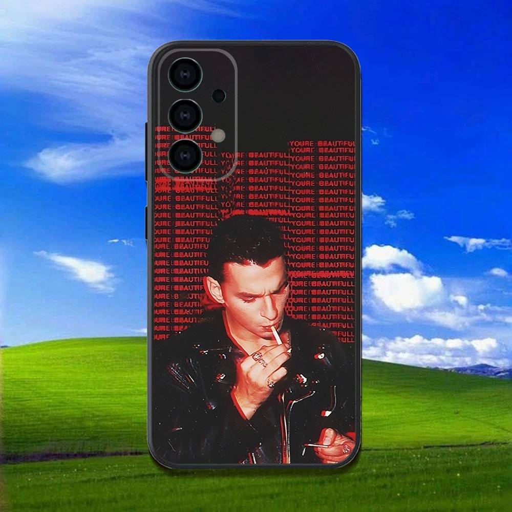 Band D-DepecheS M-Mode Phone Case For Samsung Galaxy A13,A21s,A22,A31,A32,A52,A53,A71,A80,Soft Black Shell