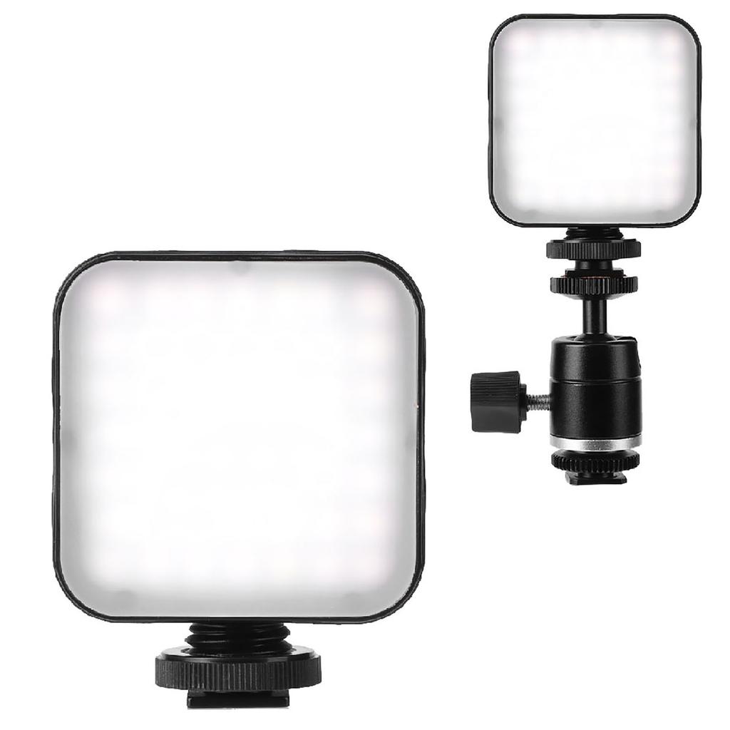 49 LED Liten Bärbar Panel Kamera Fotografi Fyllningsljus för Mobiltelefon Livestreaming