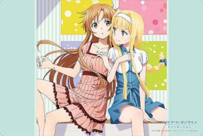 

Bushiroad Rubber Mat Collection Sword Art Online Alicization Vol.719 Asuna & Alice