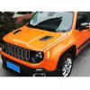 For Jeep Renegade 2015 2016 2017 - 2024 Car Hood Black Vent Cover Accessories