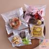 50pcs Transparent THANK YOU Self-adhesive Bag Plastic Pouches For DIY Jewelry Display Cookies Storage Gifts Bag