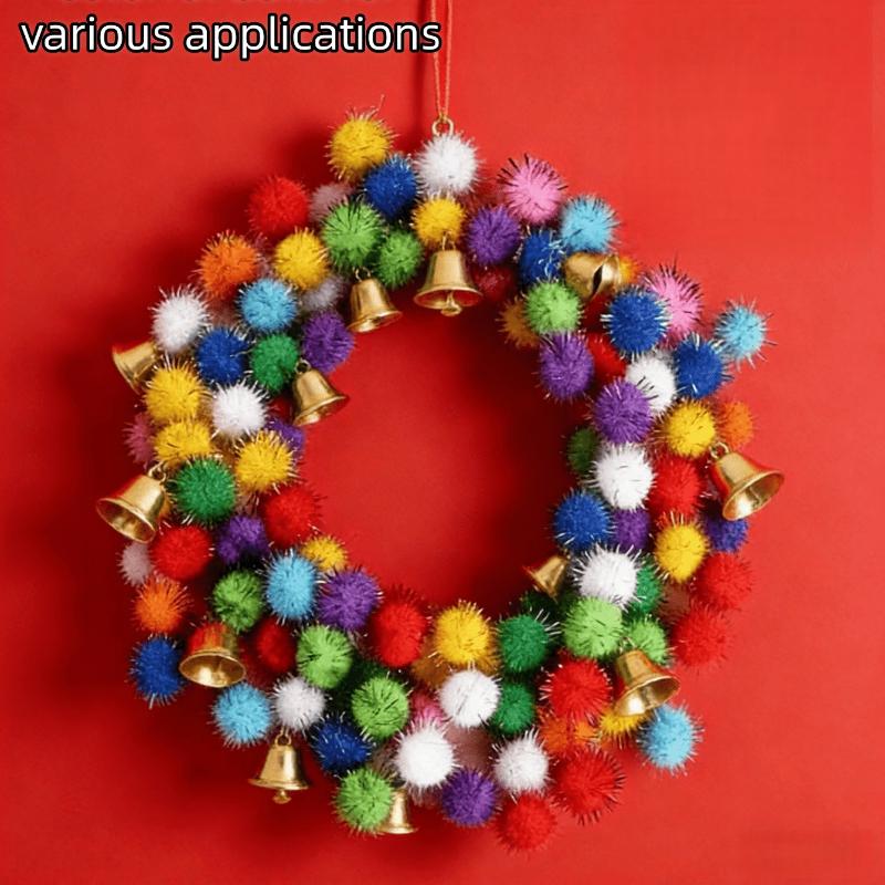 Random Color Plush Ball Cat Toys, Soft Interactive Stress Relief Toys For Pets