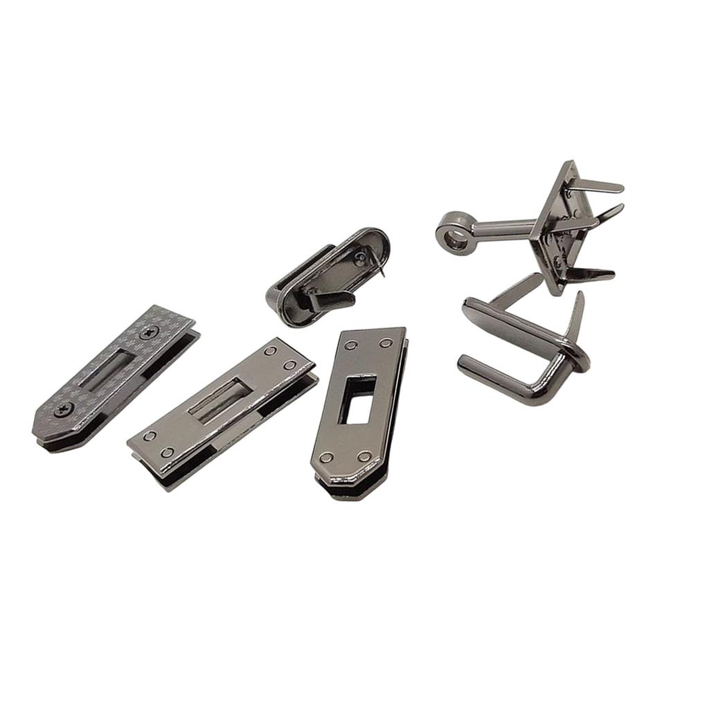 6 BUC Hardware Blocare Geantă Aliaj Zinc Practic Rezistent la Coroziune Kit Închizătoare Geantă de Mână Pentru Accesorii DIY de Reparare Geantă de Mână