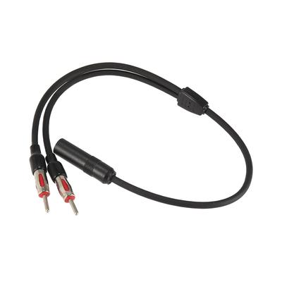 X AUTOHAUX Universal Car Radio Auto Antenna Splitter 1 Female To 2 Male Aerial