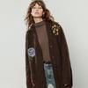 Chuyu Women's Embroidered V-Neck Cardigan Sweater