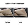 For Zeekr 8X 2026 Main Driver's Panel Glove Box Anti-kick Pad Leather Protective Cover Car Interior Accessories