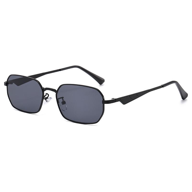 

Fashion Small Rectangle Sunglasses Men Women Vintage Square Metal Frame Luxury Brand Sun Glasses UV Protection
