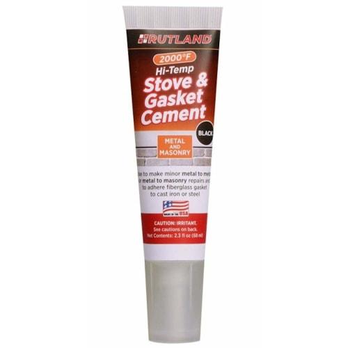 

Rutland Wood Stove Fireproof Cement for Castings and Gasket Ropes, Black (68mL)