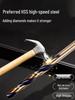 High-Strength Cobalt Stainless Steel Twist Drill Bit with Straight Shank