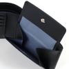 Kitamura Motomachi Dog & Cat Bifold Wallet PH0803 Dark Blue (Miniature Schnauzer) [Navy] 10102