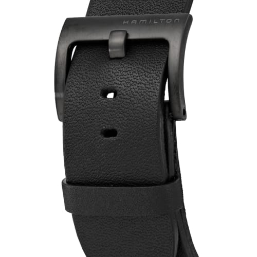 HAMILTON Men's Jazzmaster Watch (H32255730) Automatic, 5 ATM Water Resistant, Sapphire Crystal, Black Dial, Stainless Steel