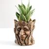 Outdoor Resin Animal Lion Heads Flower Pot Statue Ornament Balcony Garden Lawn Figurines Crafts Courtyard Accessories Decoration