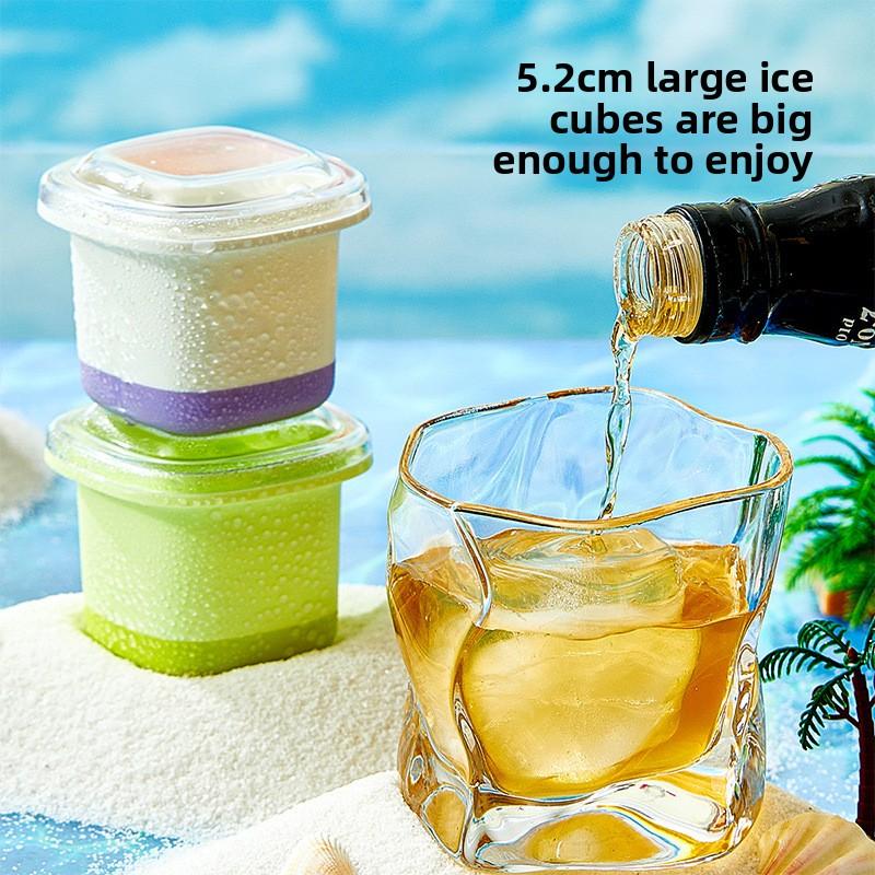 Food-grade Press-freeze Household Summer Refrigerator Ice Cube Tray
