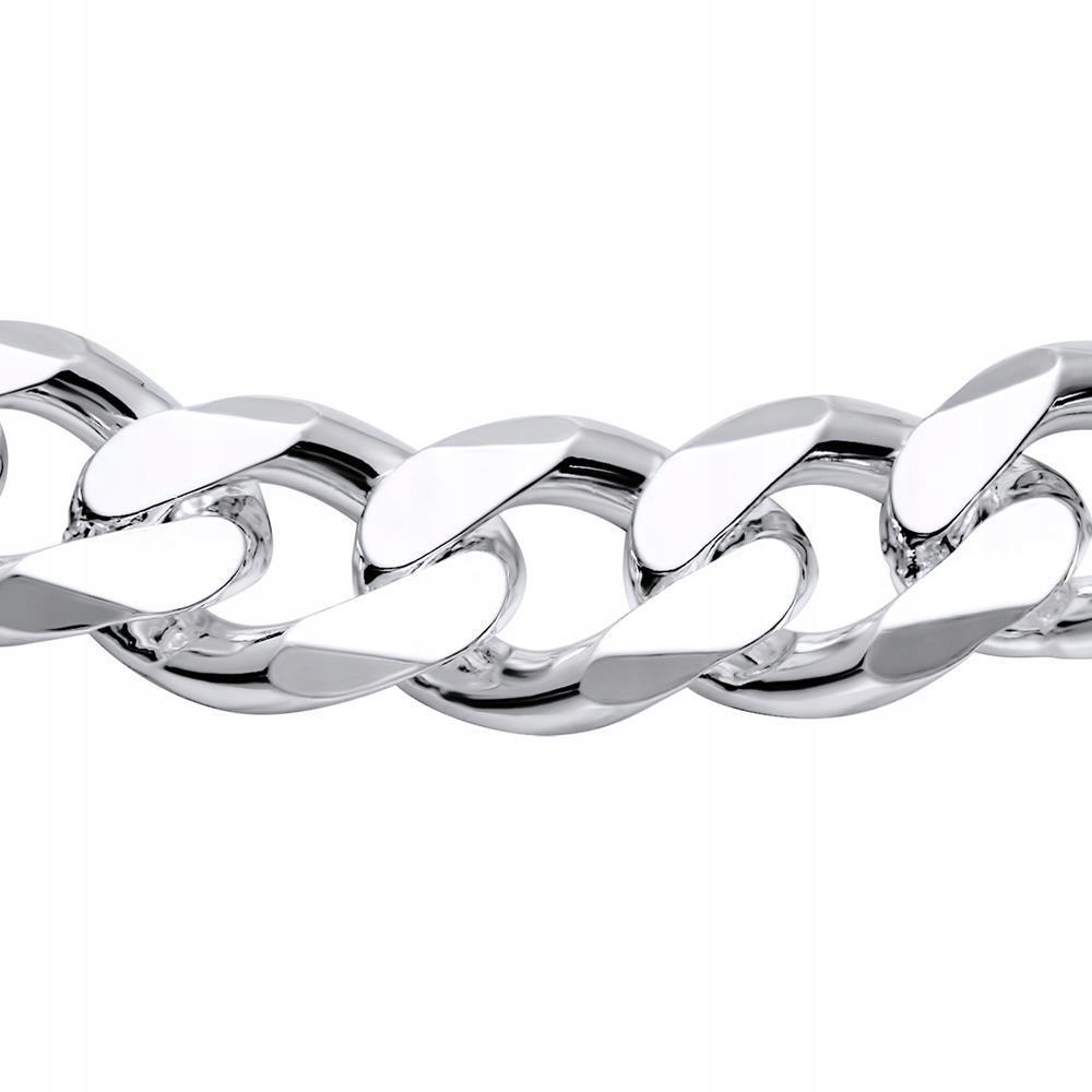 THICK Silver Men' BRACELET 925 SILVER Bracelet 8mm/22cm Armoured