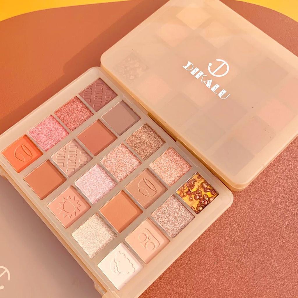 Lidschatten-Palette mit 20 Farben, Perlglanz, matt, wasserfest, ohne Make-up, natürlich aufhellend, Sleeper Silkworm Contouring Eyeshadow, dauerhaftes Make-up