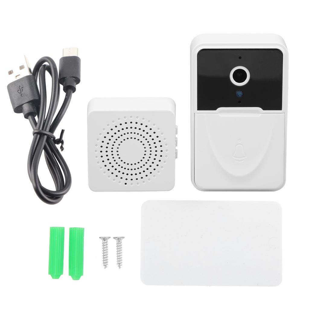 X3 Smart Video Dørklokke Wifi Synlig Toveisstemme Nattsyn HD Dør Dørklokkekamera For Hjem