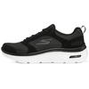 Go Walk Hyper Burst Mesh Leer Atletisch Comfort Lage Casual Schoenen Heren sneakers Zwart Grijs 216191-BKGY