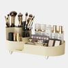 Organizer container rotating box for brushes cosmetics office elegant