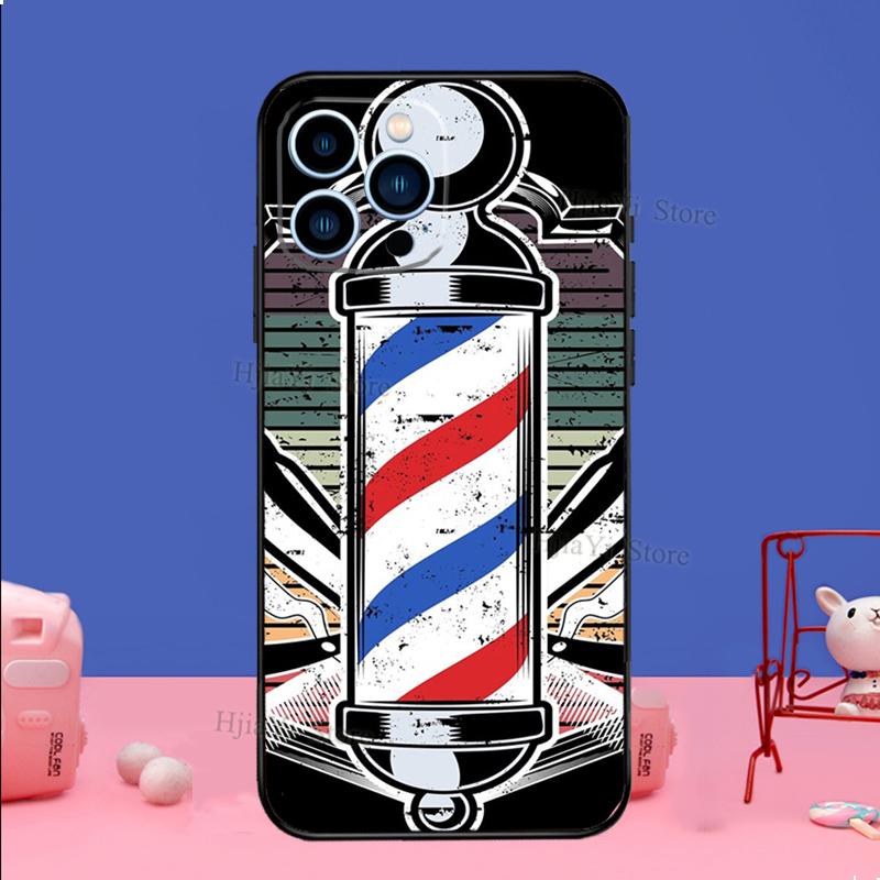 Hair Stylist Hairdresser Case For iPhone 13 11 Pro Max 12 Mini 7 8 6 6s Plus XR X XS Max SE Silicone Phone Cover