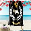 Derby County Beach Towel, Large Soft Quick Dry Towel for Beach Camping Swimming