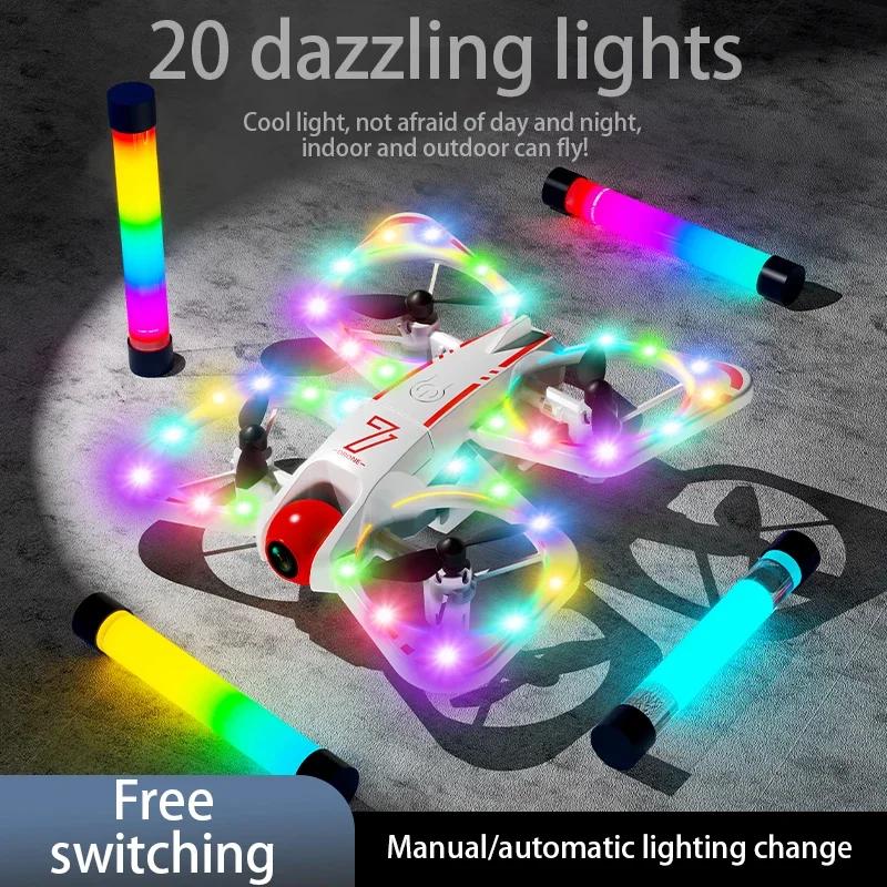 Cz07 Rc 4K Drone Uav Wifi Gps Led Lights Gesture Professional Aerial Photography App Remote Control Aircraft Kids Toys Aircraft