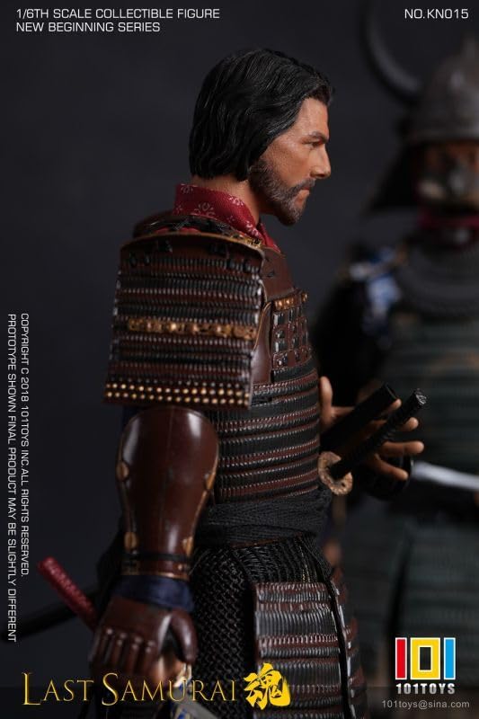 101TOYS 1/6 Scale Action Figure KN015 New Beginning Series of the Last Samurai Nathan Sengoku Warlord Samurai