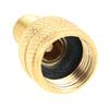 10PCS Brass Large Bore Tire Valve Stem Adapters External Tire Bore Valve Reducer Adapter Connector Good Performance 22mm Length