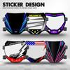 Powerzone Electric Bike Number Plate For Talaria Sting Motorcycle Front License Registration Plate For Super 73 For Surron S X