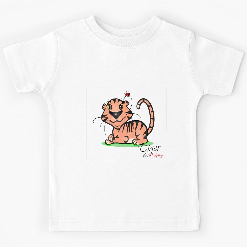 Tiger and ladybug Kids T-Shirt 130