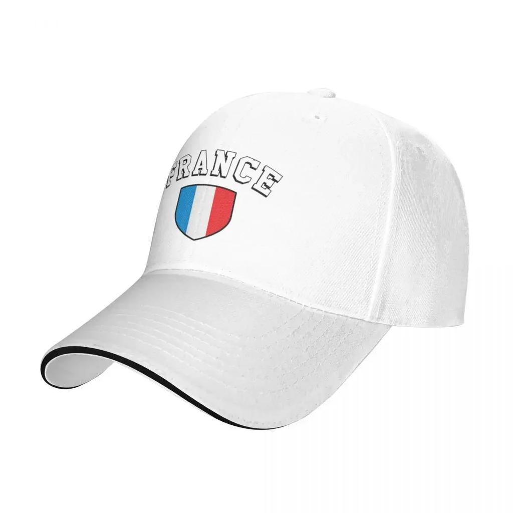 Bandera de Aficionados de Francia Escudo de Armas Gorras de Béisbol Ajustables Unisex Coqueta para Exteriores Gorra Snapback Unisex Sombrero Fresco para el Sol