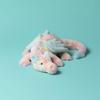 JELLYCAT Mythical Animal Candy Dragon Macaron Color Soft and Healing Plush Doll Companion Cute Stuffed Toy 12cm High